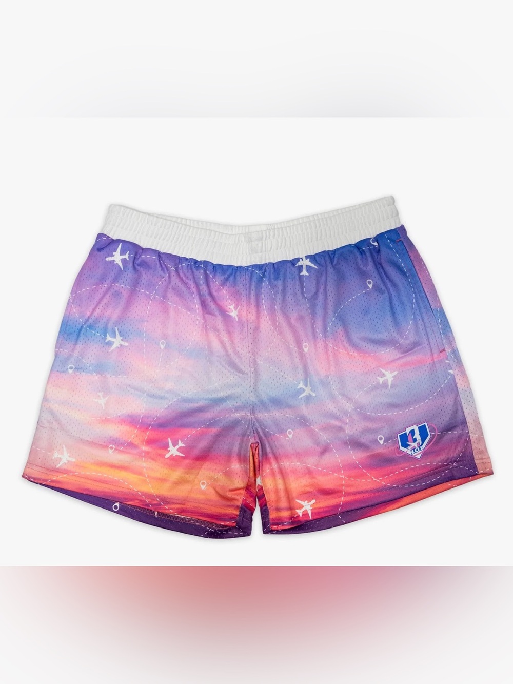 Baseball Lifestyle 101 Flight Map Shorts